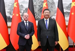 Olaf Scholz spotkał się chińskim przywódcą. "Xi musi wywrzeć presję na Putina"