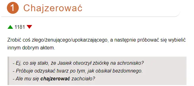 &quot;Chajzerowanie&quot; ma już kilka znaczeń/Fot. Screen Miejski.pl