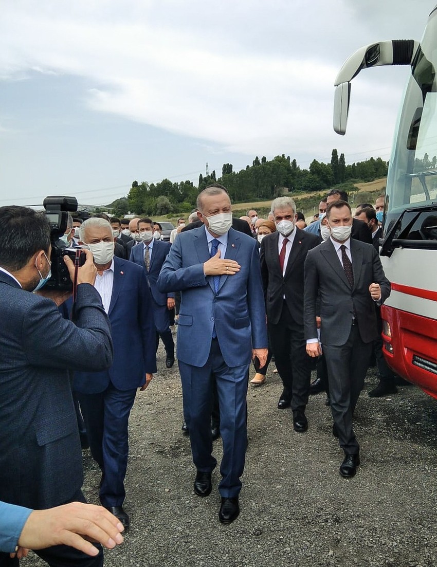 Erdogan na ceremoniji u Istanbulu