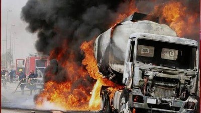 The tanker explosion in Ore, Ondo State claimed 20 lives. [TVC]