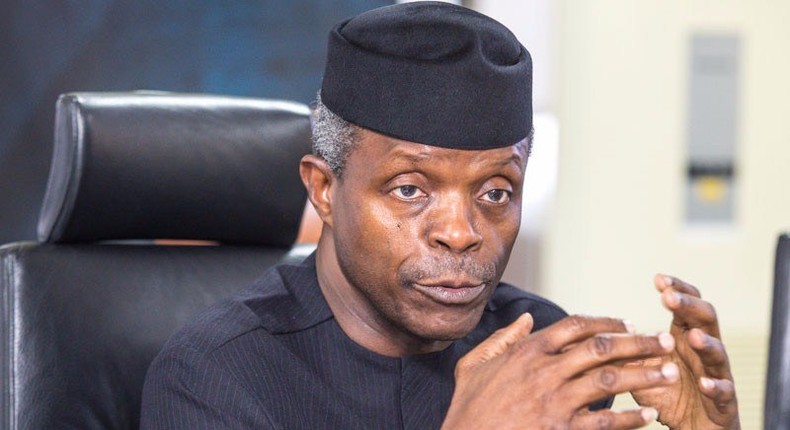 Mukaddashin shugaban kasa Yemi Osinbajo