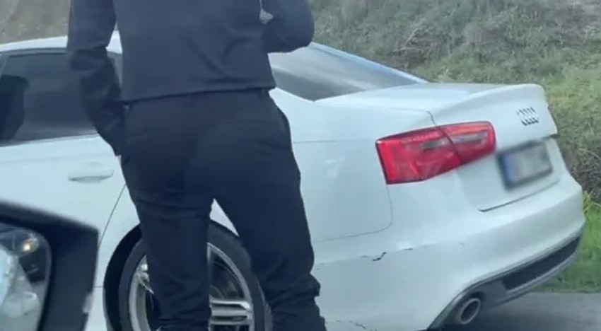 Veljko Ražnatović sleteo sa puta