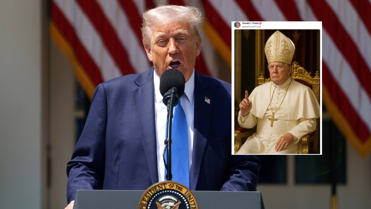 Donald Trump wywołał burzę. Amerykańscy biskupi krytykują kontrowersyjną grafikę