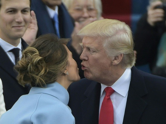 Melanija i Donald Tramp