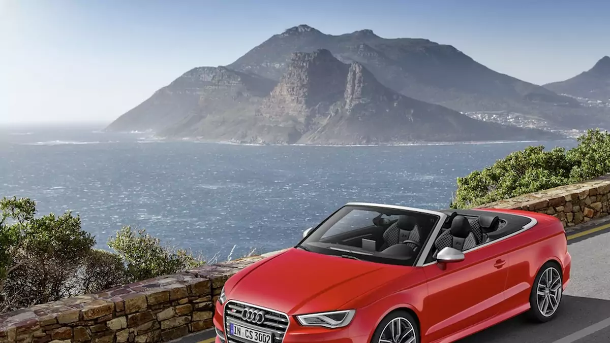 Audi S3 cabrio: 300 KM pod stopą