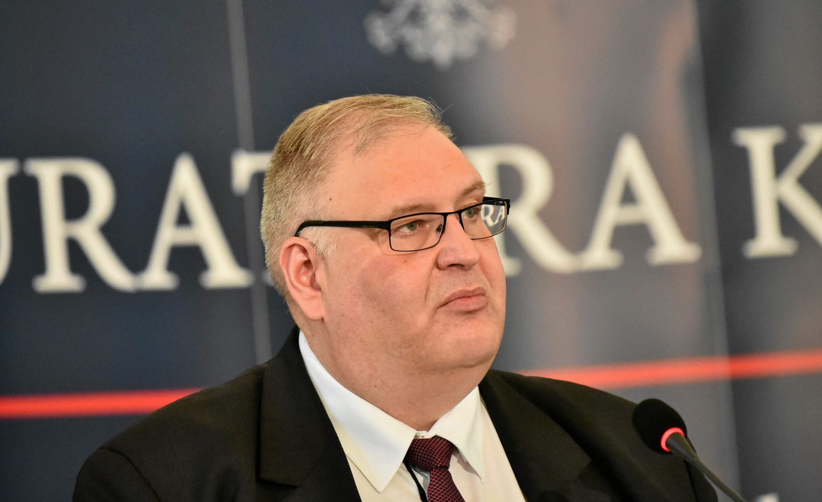 Prokurator Krajowy i I zast. prokuratora generalnego Bogdan Swieczkowski