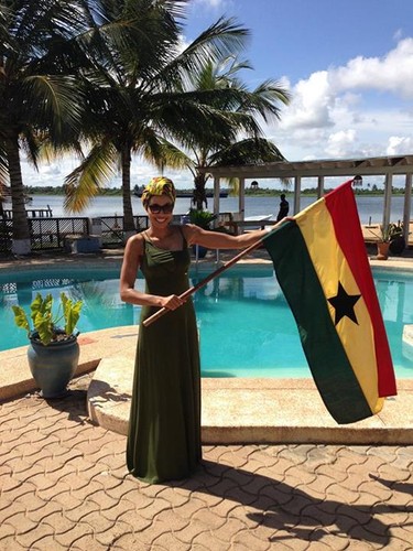 Omenaa Mensah w Ghanie / zdjęcie z oficjalnego profilu prezenterki