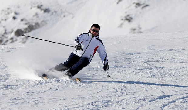 Ilustracija: skijanje