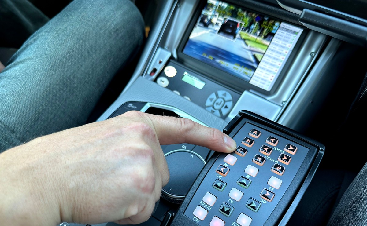 Nieoznakowany radiowóz BMW w służbie ITD