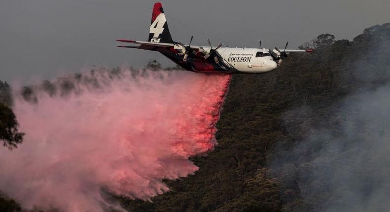 air tanker australia bushfire