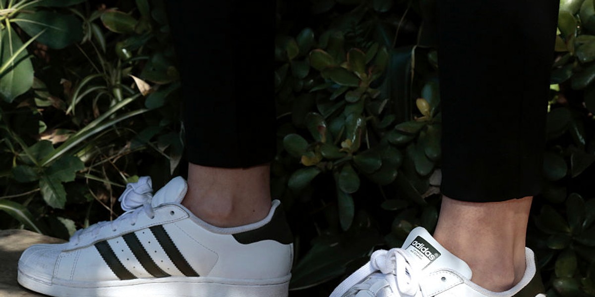 The white sneakers that fueled Adidas' crazy US growth seems to be fading