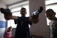 Ukraina Rosja dzieci broń