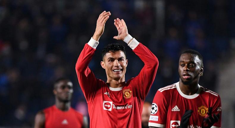 Cristiano Ronaldo rescued Manchester United once more against Atalanta Creator: Marco BERTORELLO