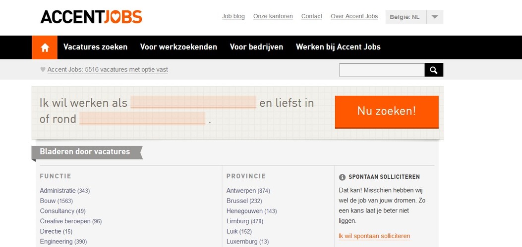 W kategorii 25 Najlepszych Dużych Miejsc Pracy Europa 2015 (>500 pracowników) trzecie miejsce zajęła firma Accent Jobs.