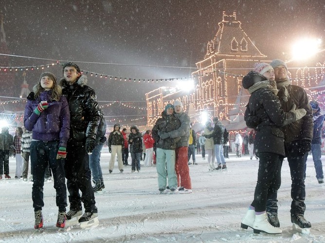 Na Placu Czerwonym zgromadziły się tłumy Rosjan