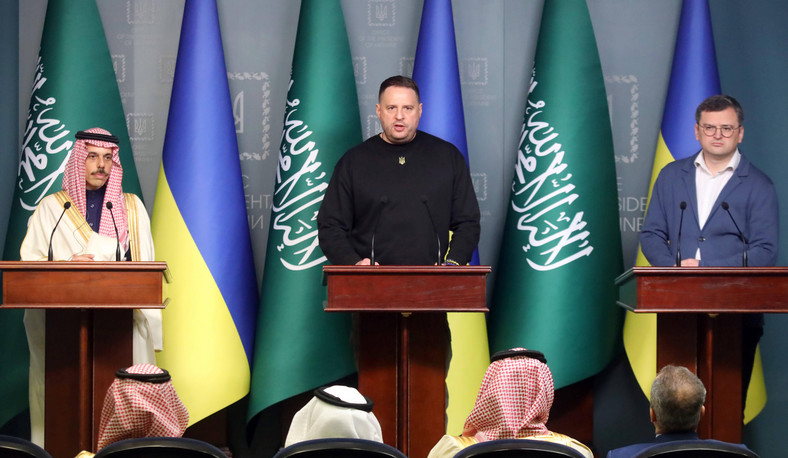 Wizyta ministra spraw zagranicznych Arabii Saudyjskiej w Kijowie (luty 2023 r.)