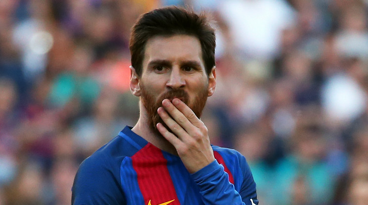 Messi új külsőt villantott /Fotó: AFP