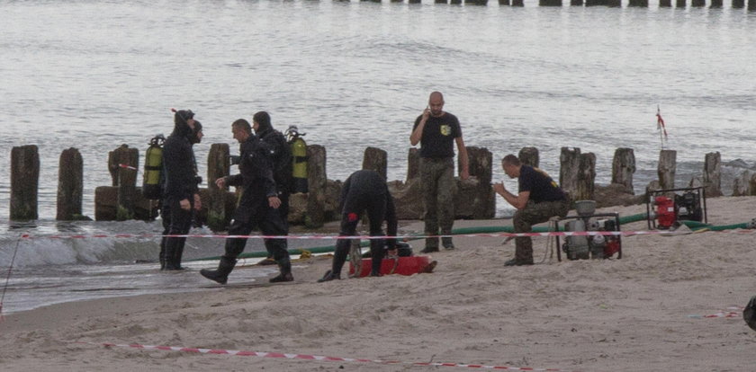 Bomby na plaży w Kołobrzegu. Ewakuacja mieszkańców