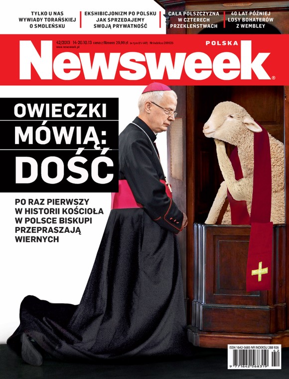 Okładka najnowszego "Newsweeka"