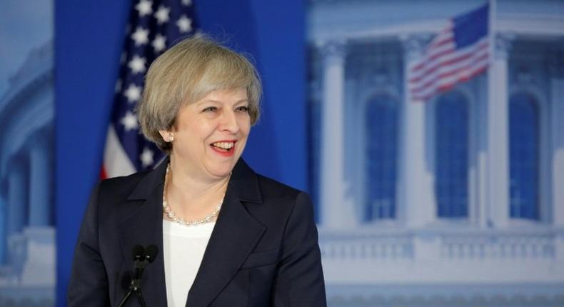 British Prime Minister Theresa May pledged her commitment to the special relationship between Britain and the US at a Republican party meeting