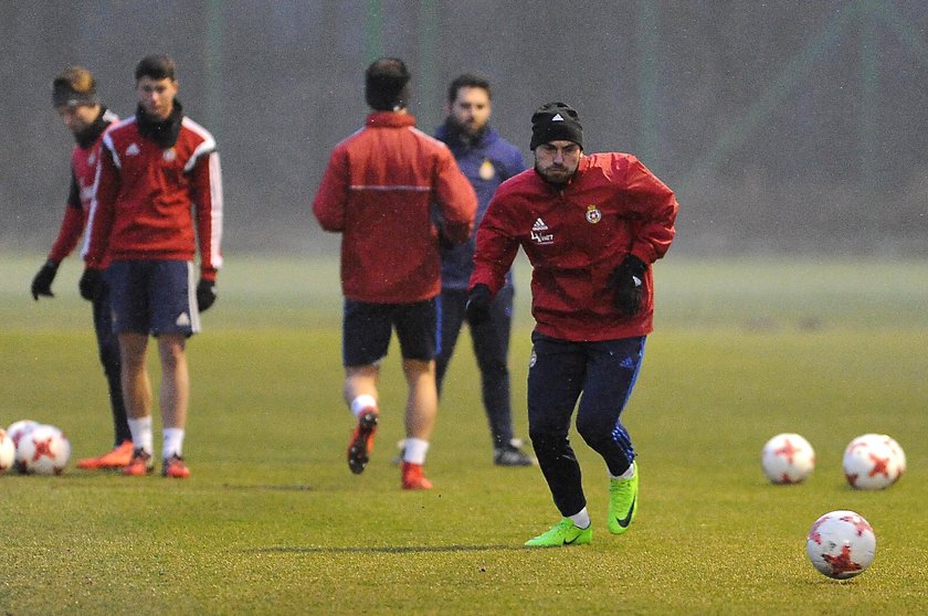 Wisla Krakow - pierwszy trening w ramach przygotowan do rundy wiosennej