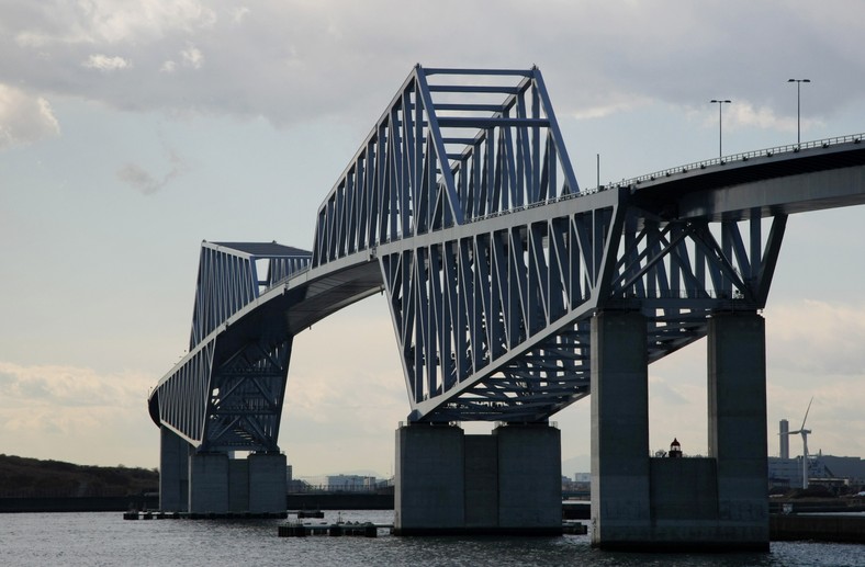 Nowy symbol Tokio - Tokyo Gate Bridge - ma 2618 metrów długości (6). Fot. Tomohiro Ohsumi/Bloomberg.