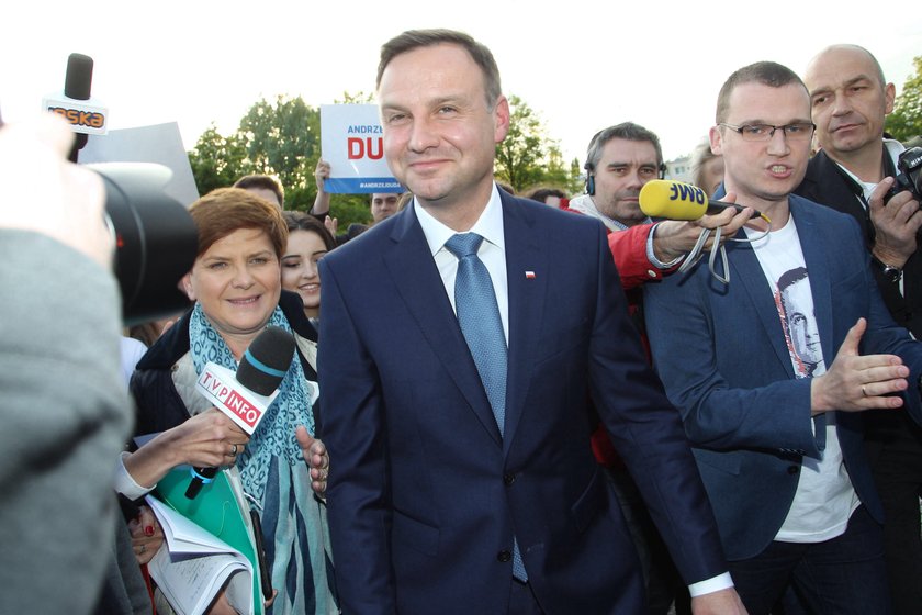 Andrzej Duda podczas kampanii prezydenckiej