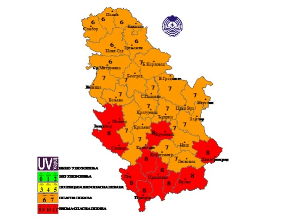 UV zračenje za sredu