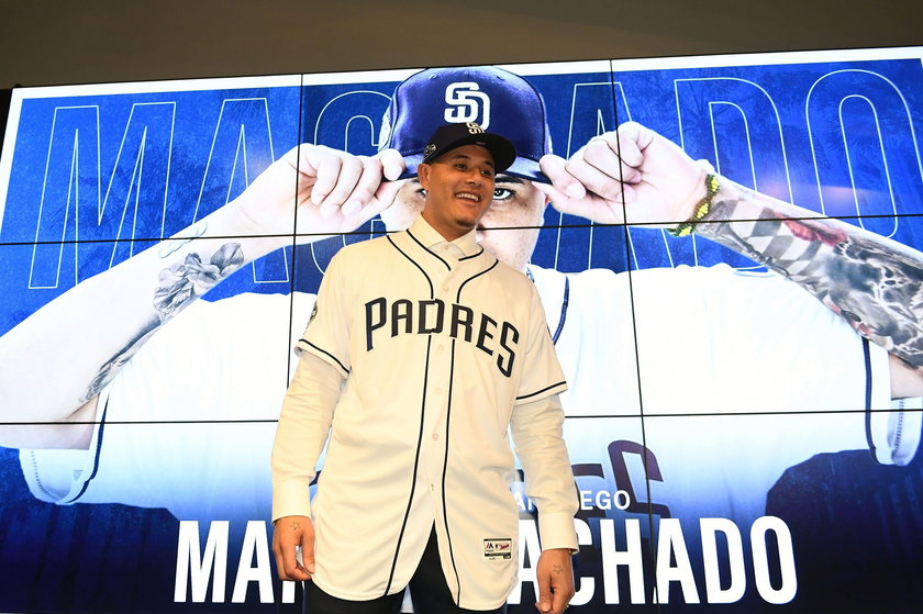 San Diego Padres Introduce Manny Machado