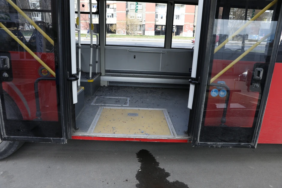 Sudar dva autobusa na Novom Beogradu 