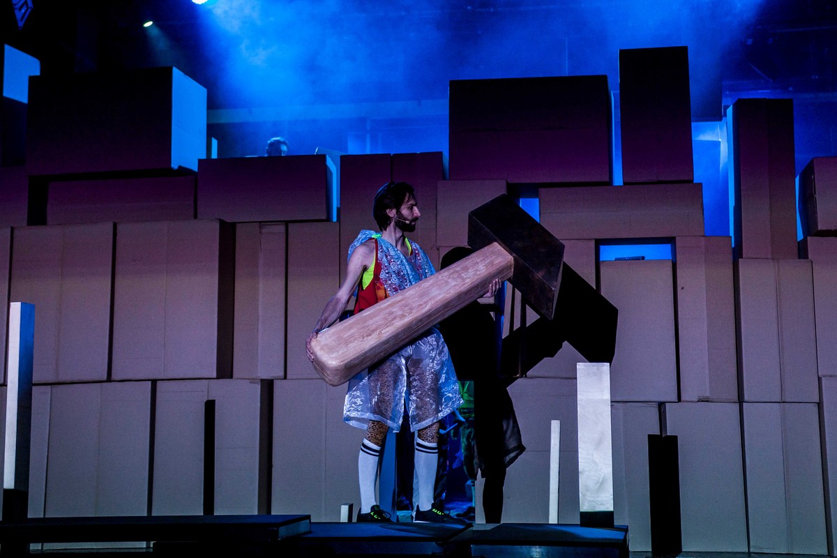 "Wyzwolenie" w Teatrze Studio, fot. Aleksandra Skowron