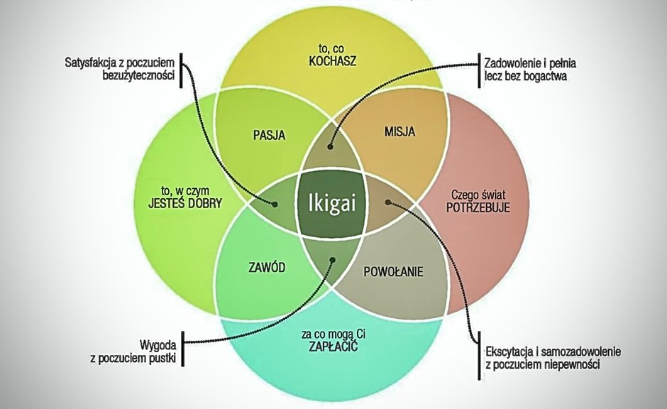 Ikigai to koncepcja "powodu istnienia”