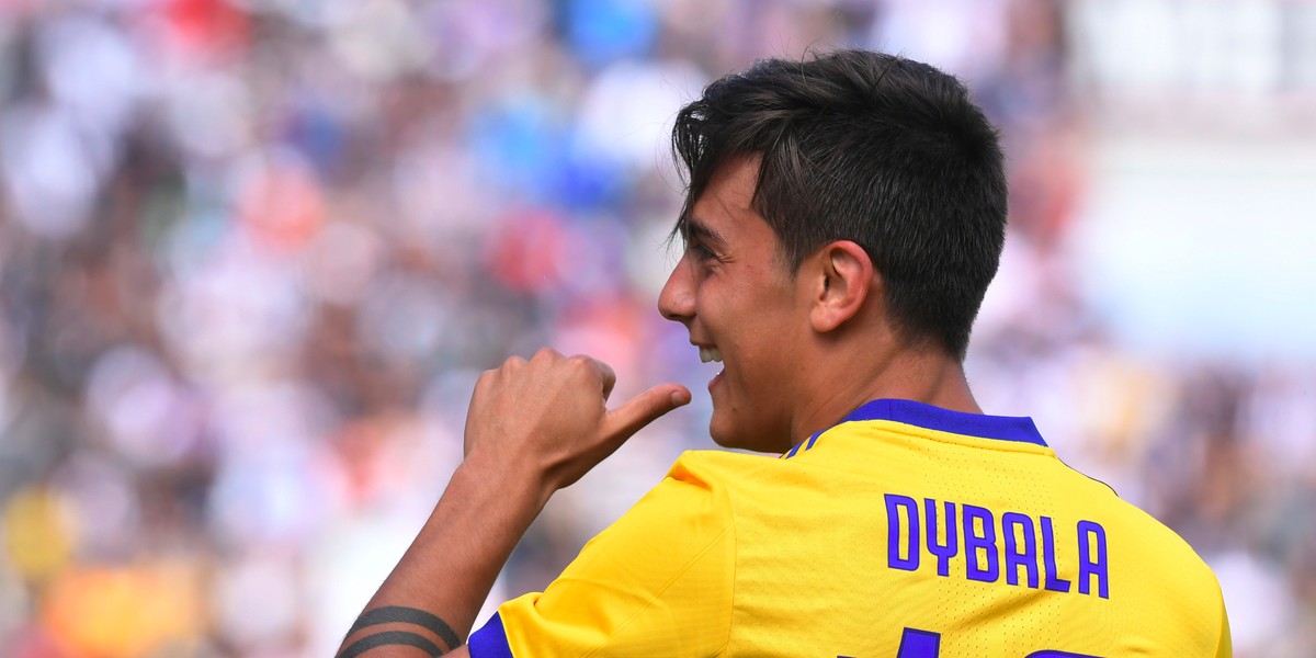 Juventus striker Paulo Dybala scored 3 stunning Lionel Messi-like goals on Sunday