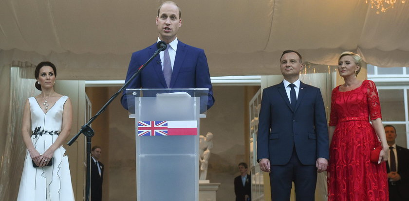 Guardian: Kate i William powinni się wstydzić wizyty w Polsce