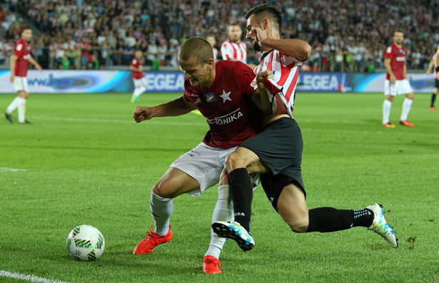 Lotto Ekstraklasa: Derby dla Cracovii. Kapustka pożegnał się z kibicami