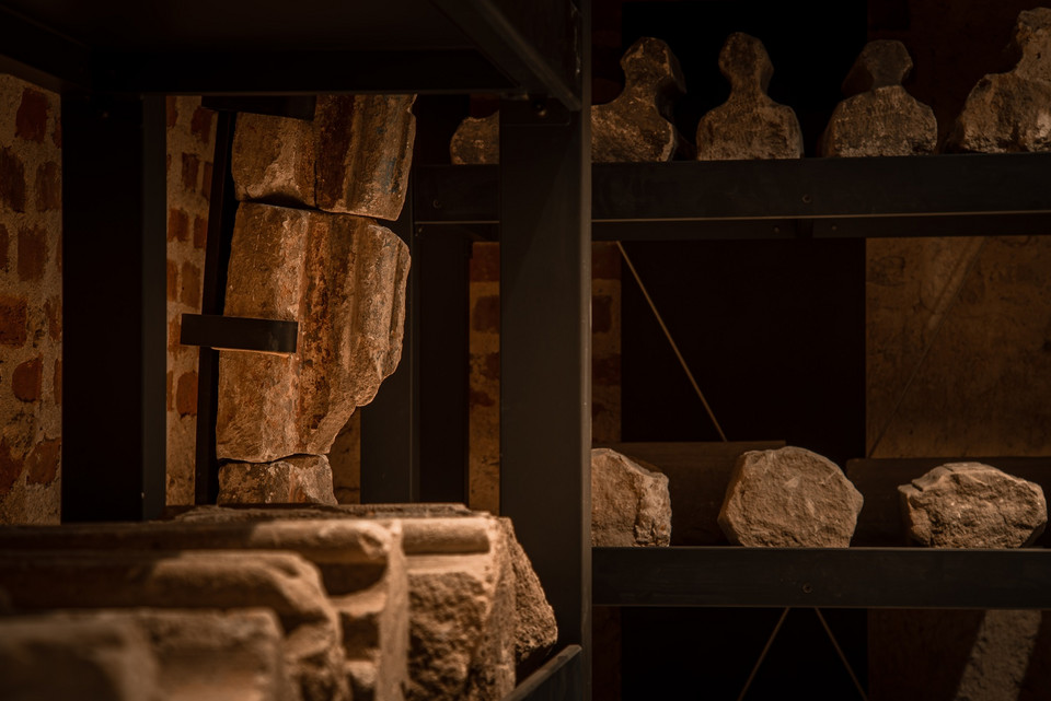 Wawel Podziemny. Lapidarium