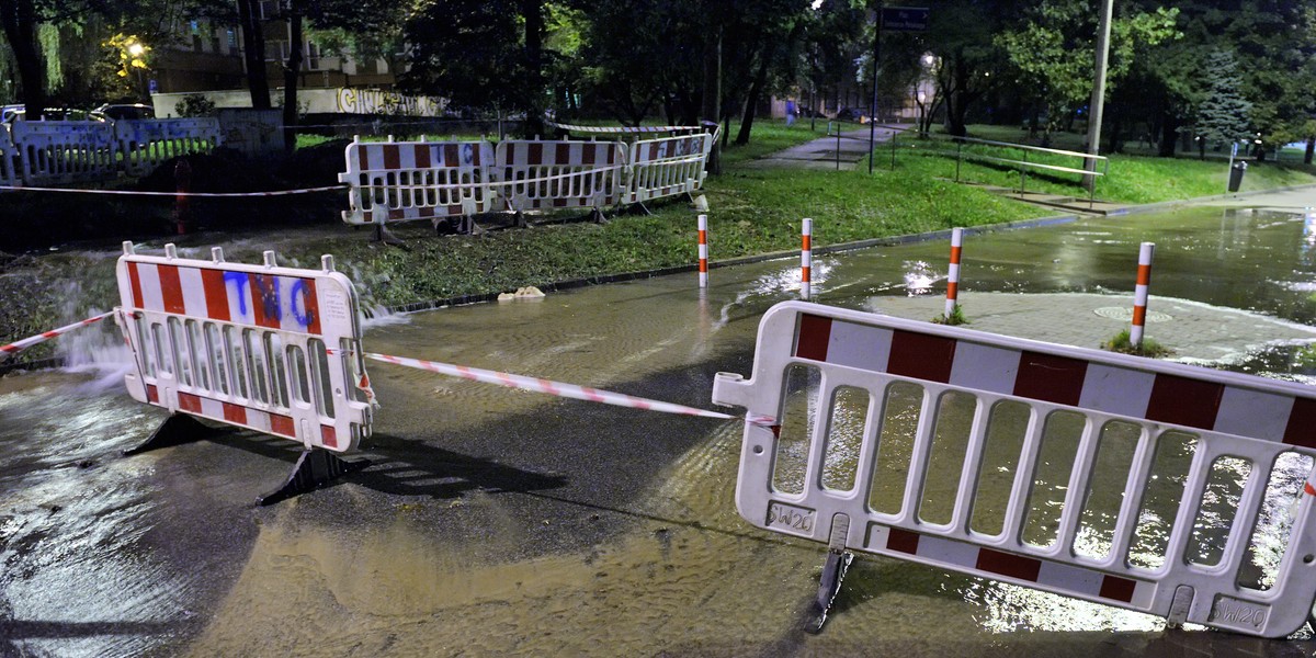 W Katowicach na os. Paderewskiego nie było wody