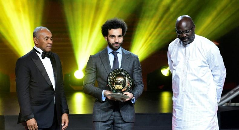 Salah won the African Player of the Year award for the second straight year