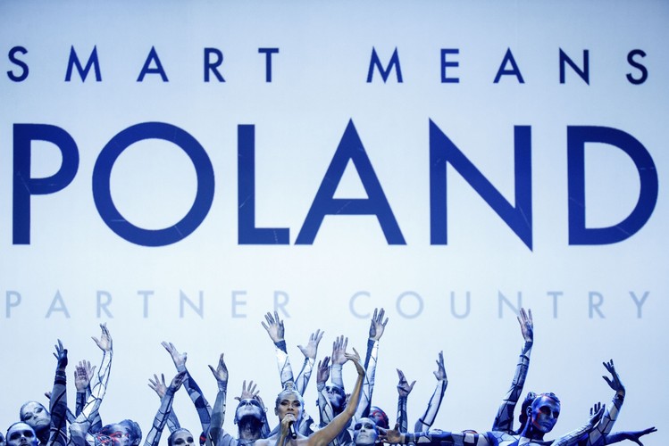 Polskie hasło na targach Hanover Messe