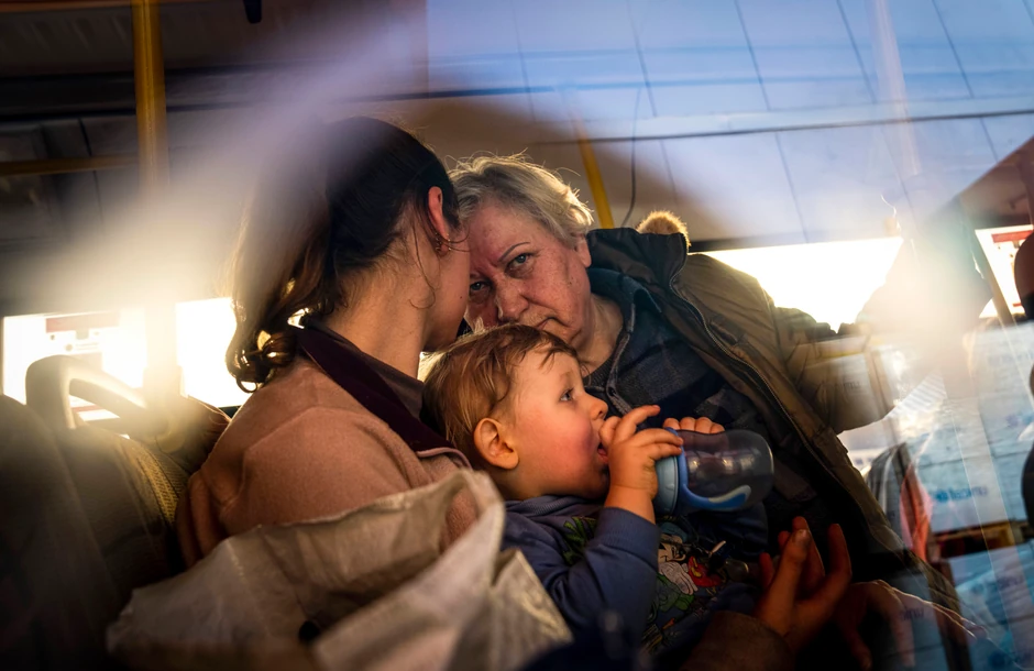 Evakuisani iz Marijupolja u Zaporožju