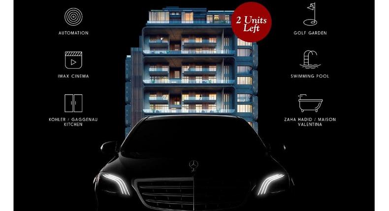 Get a free brand new S-Class when you own a unit of Africa's best condominumum - LucreziaBySujimoto