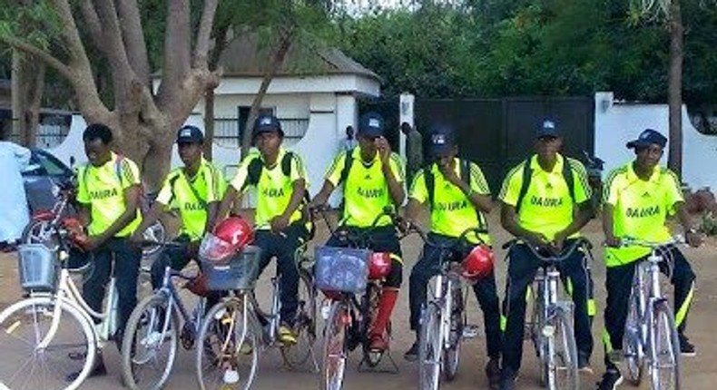 Pro-Buhari cyclists arrive Abuja from Katsina for President-elect's inauguration