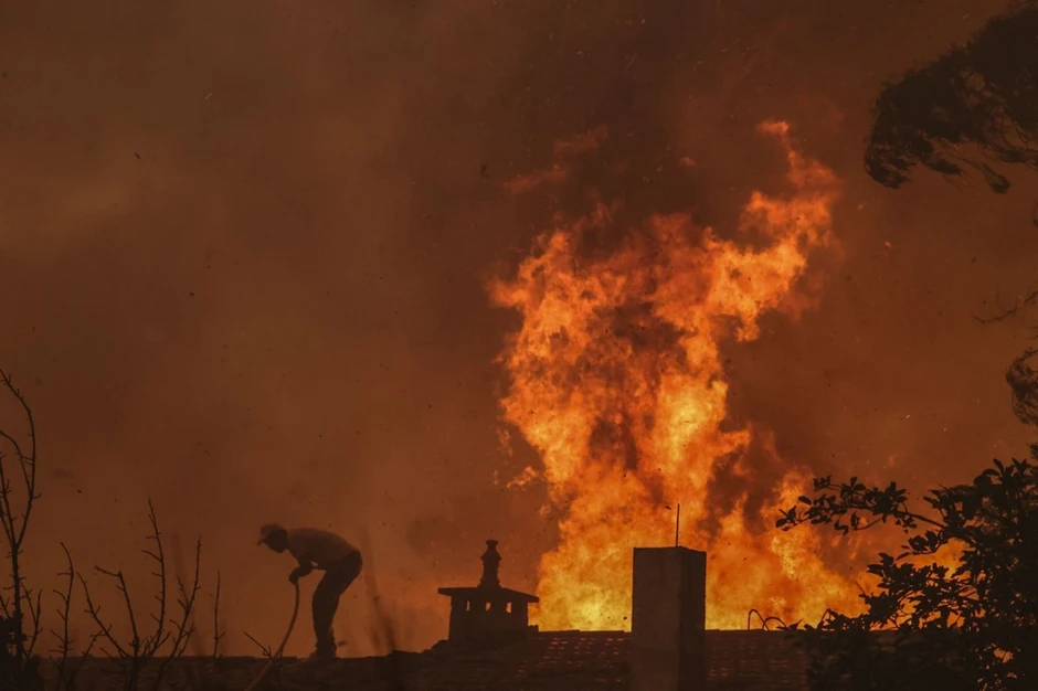 Požari u Lurikal do Kampo kod Kastela Branka, Portugal, 20. avgust
