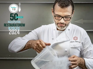 Kto znalazł się w Rankingu Top 50 Restauratorów „Forbes” & For? Na zdjęciu zajmujący pierwsze miejsce Andrea Camastra (restauracja Nuta).