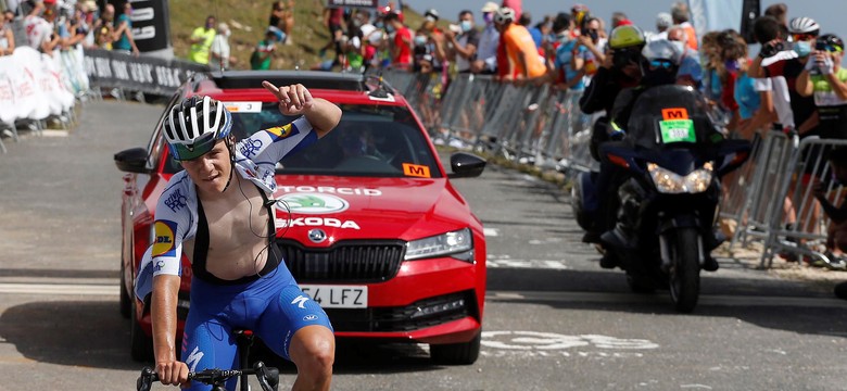 Remco Evenepoel wygrał 3. etap i został liderem wyścigu Dookoła Burgos