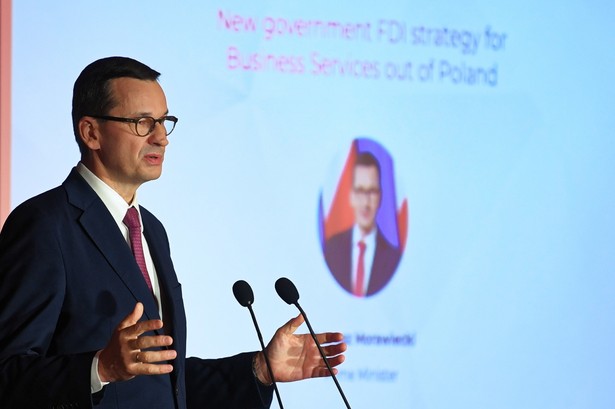 Warszawa, 07.09.2020. Premier Mateusz Morawiecki podczas forum „Crisis Boosting Investments” w ramach obrad Foreign Direct Investment Forum w warszawskim Hotelu Marriott, 7 bm. (sko) PAP/Radek Pietruszka