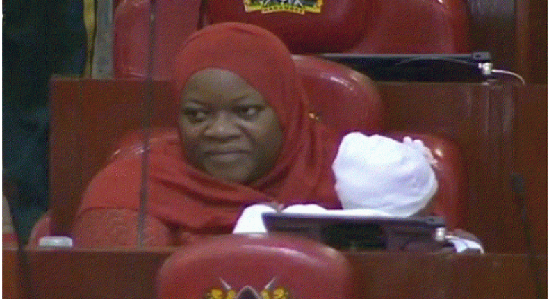 Speaker orders armed security to drive out lactating female MP and her baby from parliament