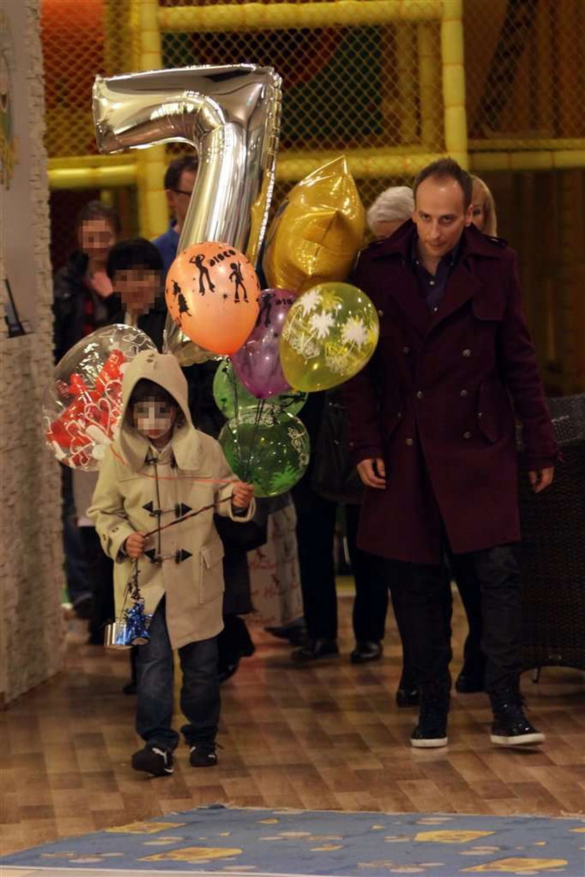 Górniak i Krupa razem na urodzinach synka. FOTO
