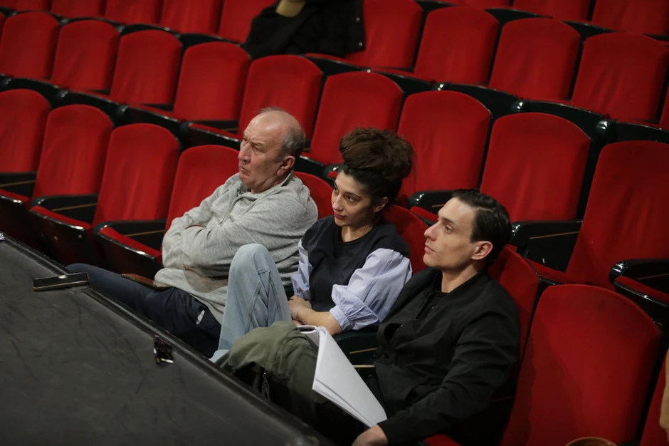 Slaven Došlo na probi predstave Balkan Ekspres