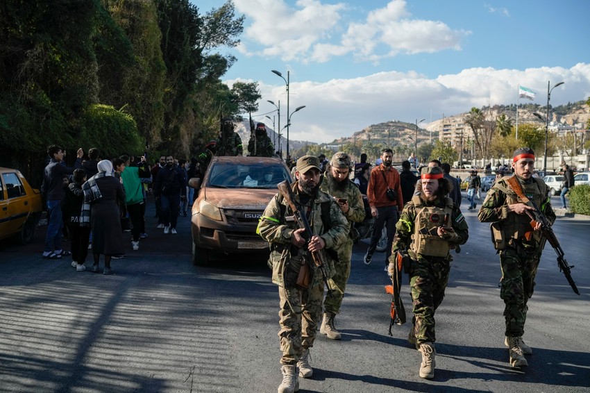 Sirijski pobunjenici u Damasku 13. decembra
